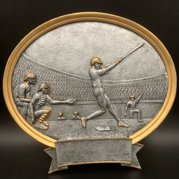 Baseball Player Wall Art Plaque - Picture 1 of 8